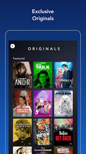 Disney+ Ekran Görüntüleri