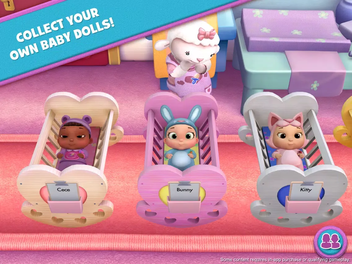 Doc McStuffins: Baby Nursery iPad 应用截图