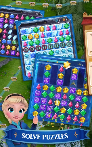 Disney Frozen Free Fall Games應用截圖