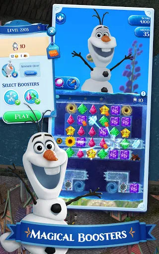 Disney Frozen Free Fall Games應用截圖