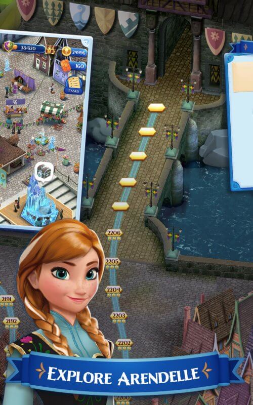 Disney Frozen Free Fall-screenshot-4