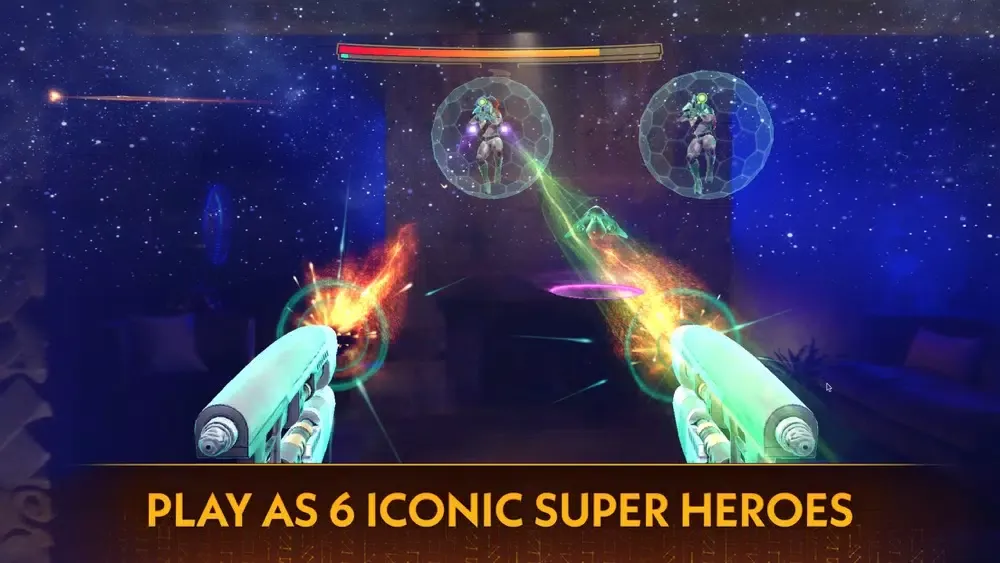 Tangkapan skrin MARVEL Dimension Of Heroes