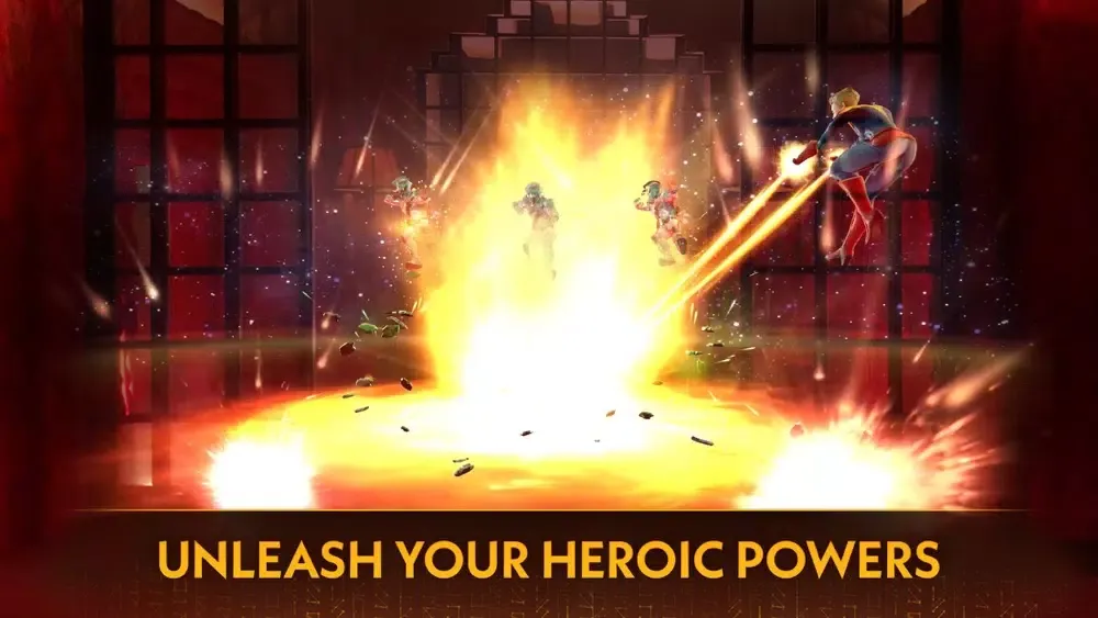 Tangkapan skrin MARVEL Dimension Of Heroes