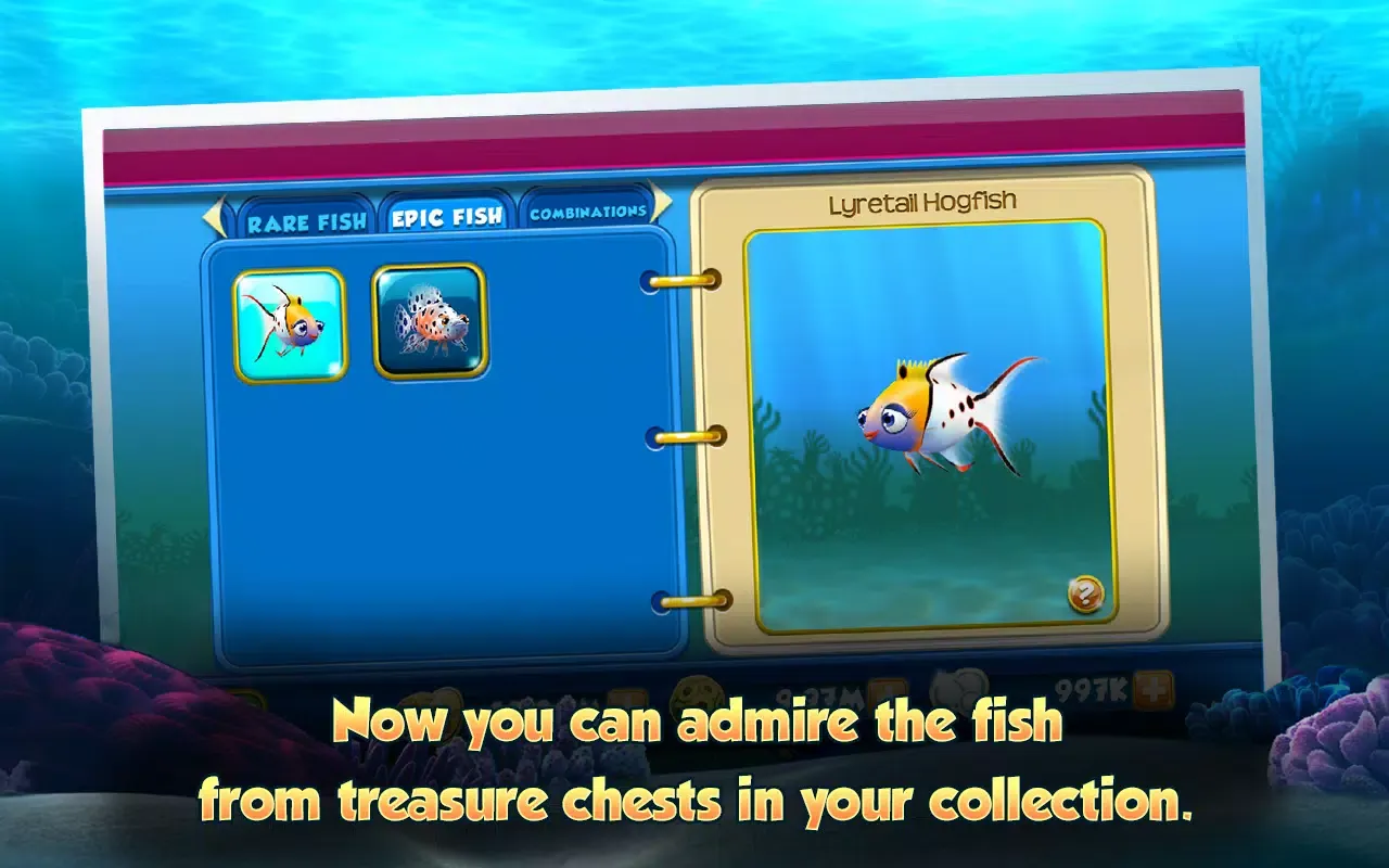 Ảnh chụp màn hình của Nemo's Reef
