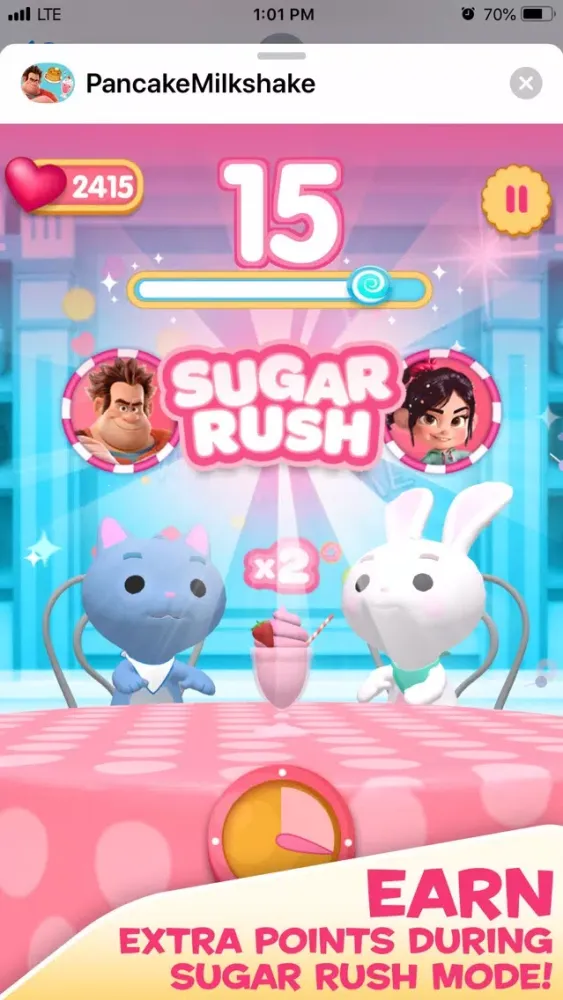 Captures d'écran de Pancake Milkshake