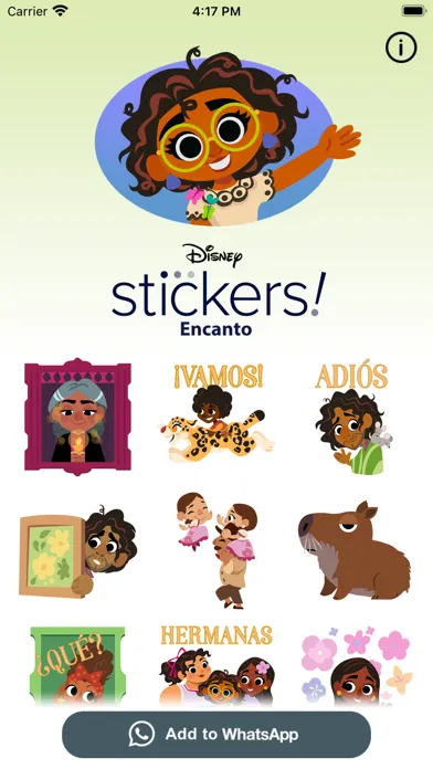 ภาพหน้าจอของ Disney Stickers: Encanto