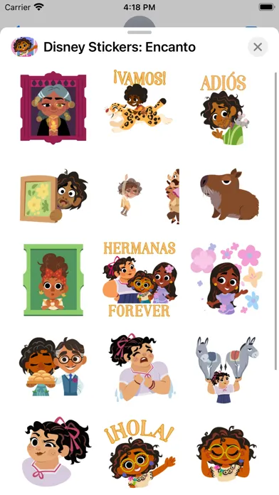 ภาพหน้าจอของ Disney Stickers: Encanto