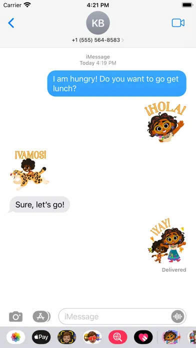ภาพหน้าจอของ Disney Stickers: Encanto