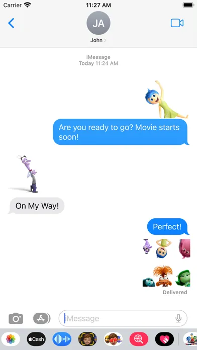 Pixar Stickers: Inside Out 2 Screenshots
