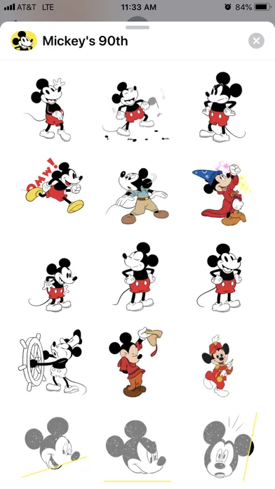 Disney Stickers: Mickey's 90th Screenshots