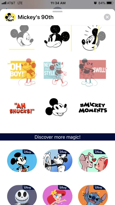 Disney Stickers: Mickey's 90th Screenshots