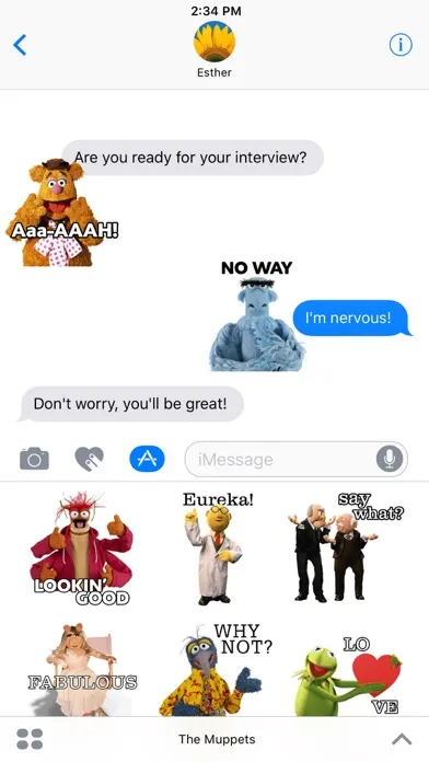 Capturas de pantalla de Disney Stickers: Muppets