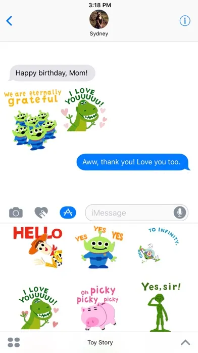 Pixar Stickers: Toy Story Screenshots