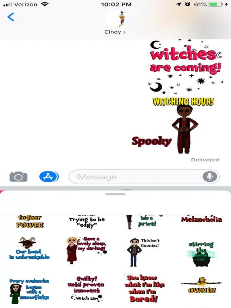 Sabrina The Witch Quotes iPad  Screenshots