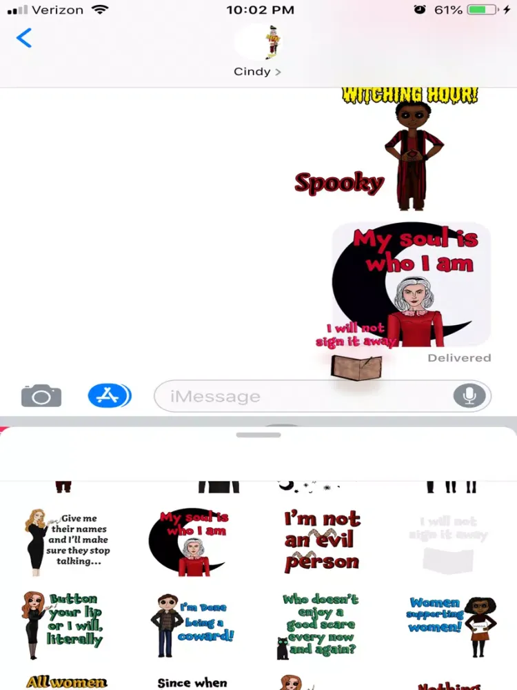 Sabrina The Witch Quotes iPad  Screenshots