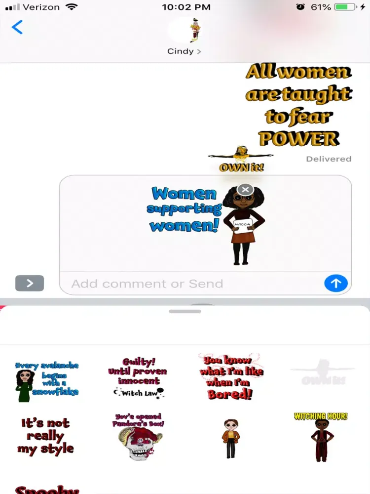 Sabrina The Witch Quotes iPad  Screenshots
