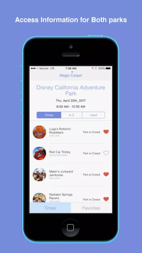 Magic Carpet for Disneyland স্ক্রিনশট