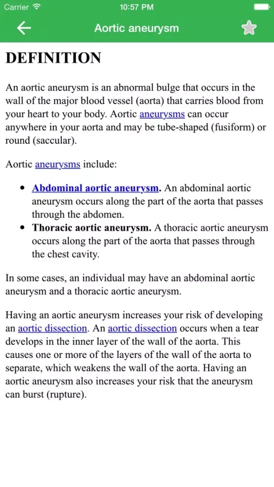 Disorder & Diseases Dictionary Offline应用截图