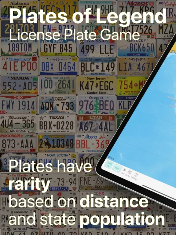 Screenshot di Plates of Legend iPad 