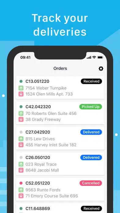 Dispatch Science Delivery App 스크린샷