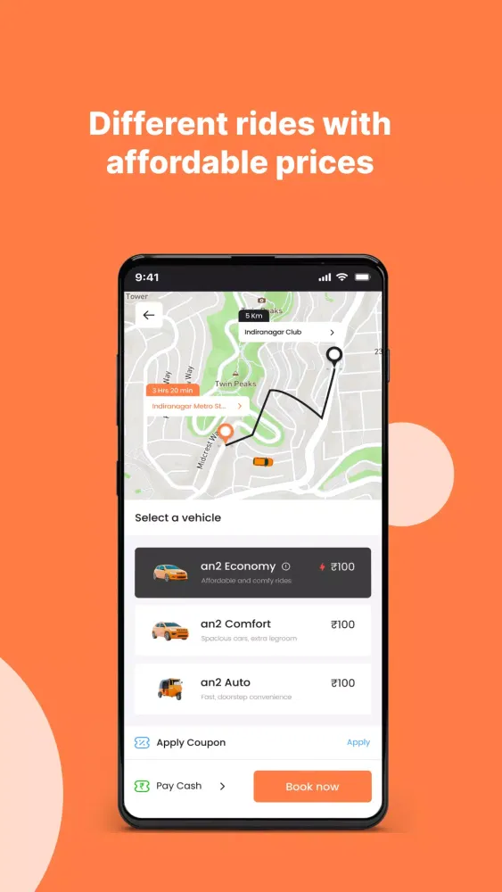 Capturas de pantalla de an2 Cabs - Ride in style