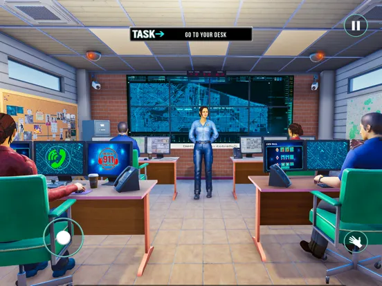 911 Emergency Dispatcher sim iPad  Screenshots