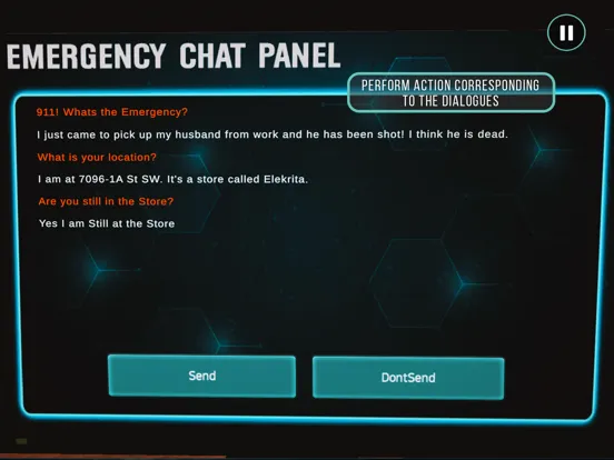 911 Emergency Dispatcher sim iPad  Screenshots