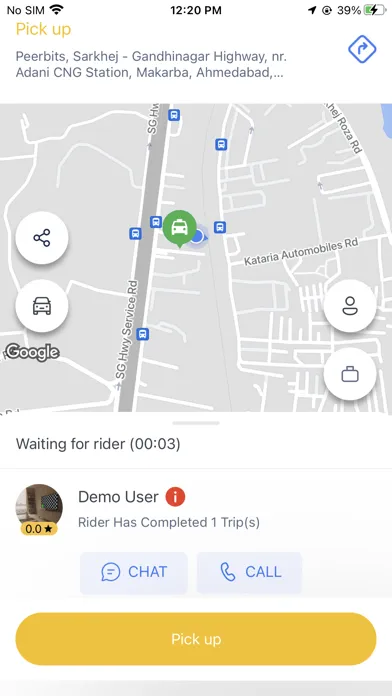 Tangkapan skrin RiderX - Driver: Earn & Drive