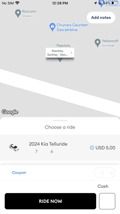 Tangkapan layar RiderX  - Your Ride, Your Way