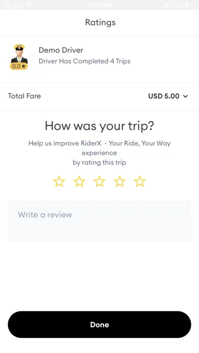 Tangkapan layar RiderX  - Your Ride, Your Way