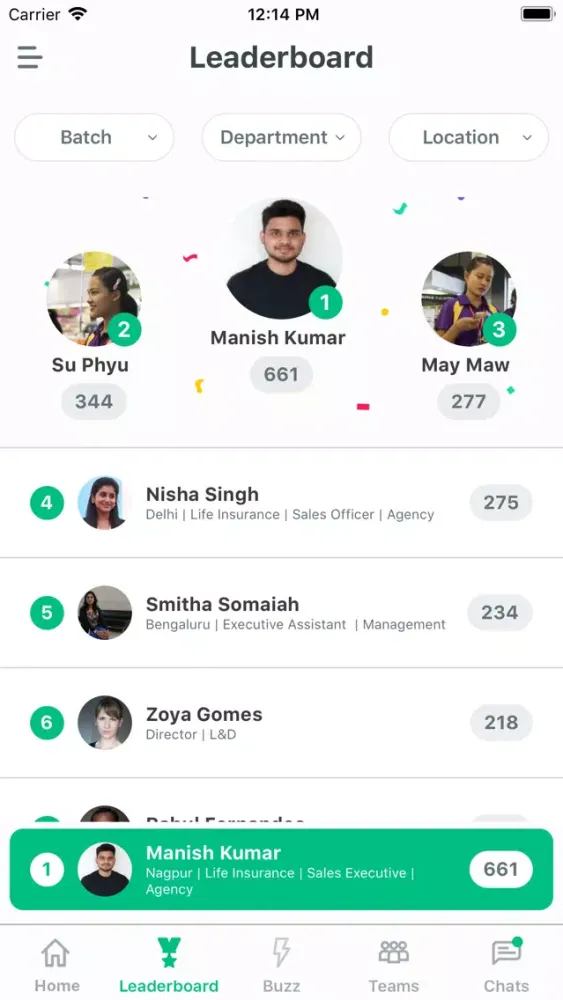 Centum LearnPro स्क्रीनशॉट