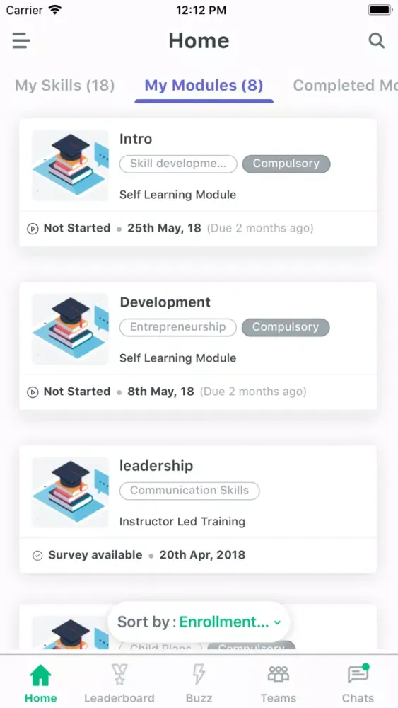 Centum LearnPro स्क्रीनशॉट