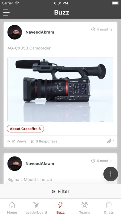 Capturas de tela do Panasonic Crossfire