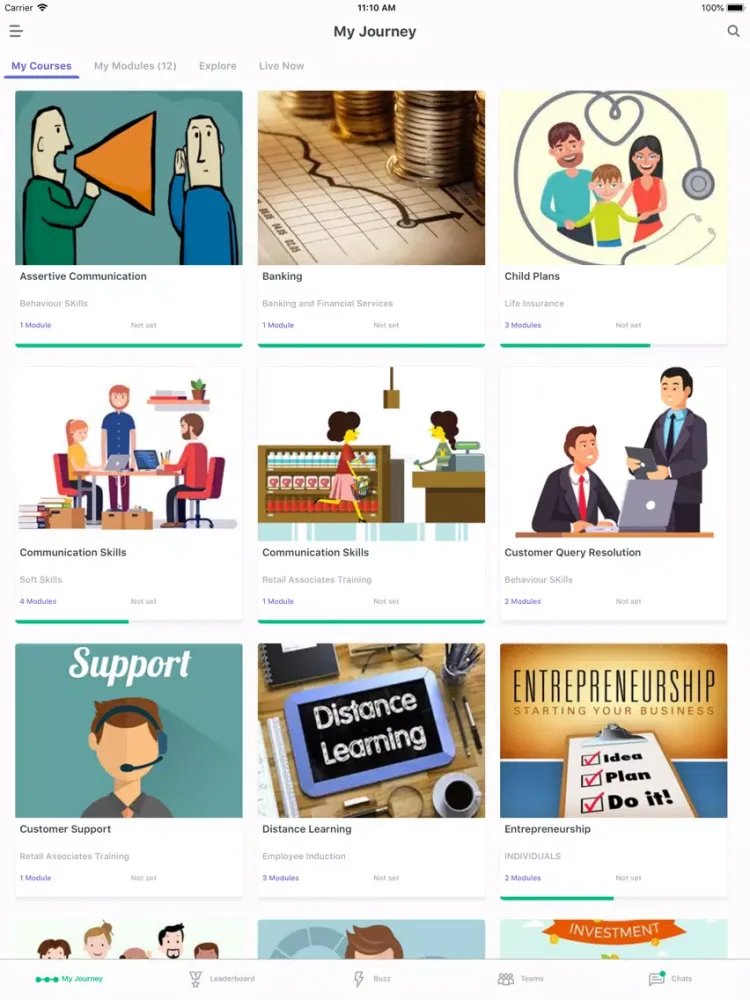 Capturas de pantalla de mLearn Myanmar iPad 
