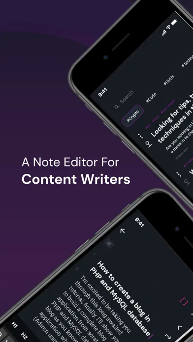 Captures d'écran de Note Drop for Content Creators
