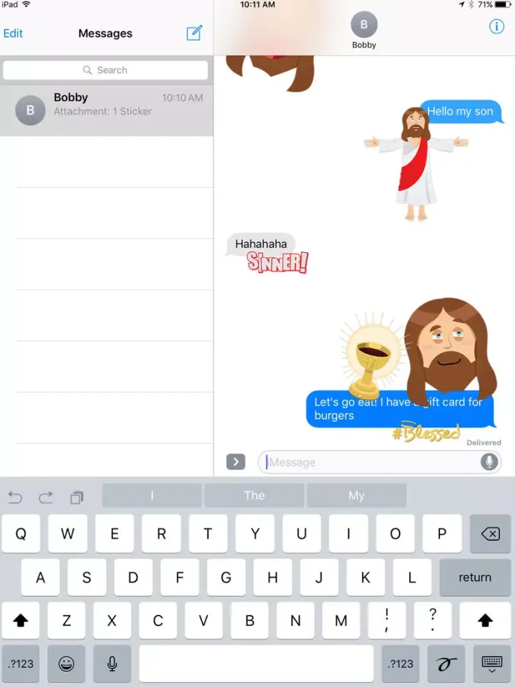 Our Friend Jesus iPad  Ekran Görüntüleri