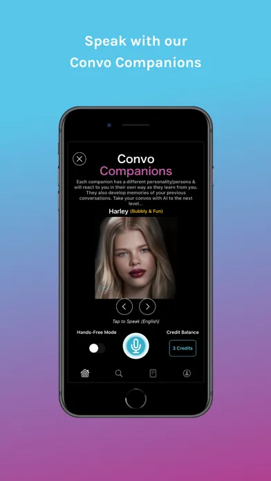 Capturas de pantalla de Convo.ai