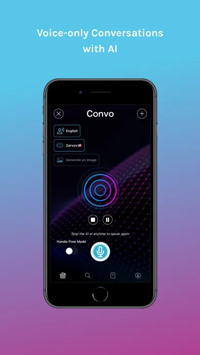 Capturas de pantalla de Convo.ai