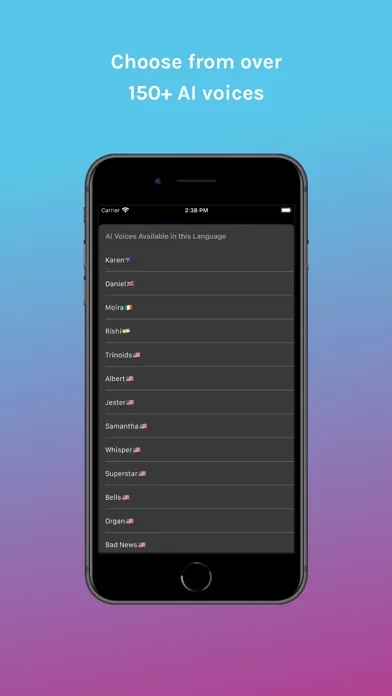 Capturas de pantalla de Convo.ai