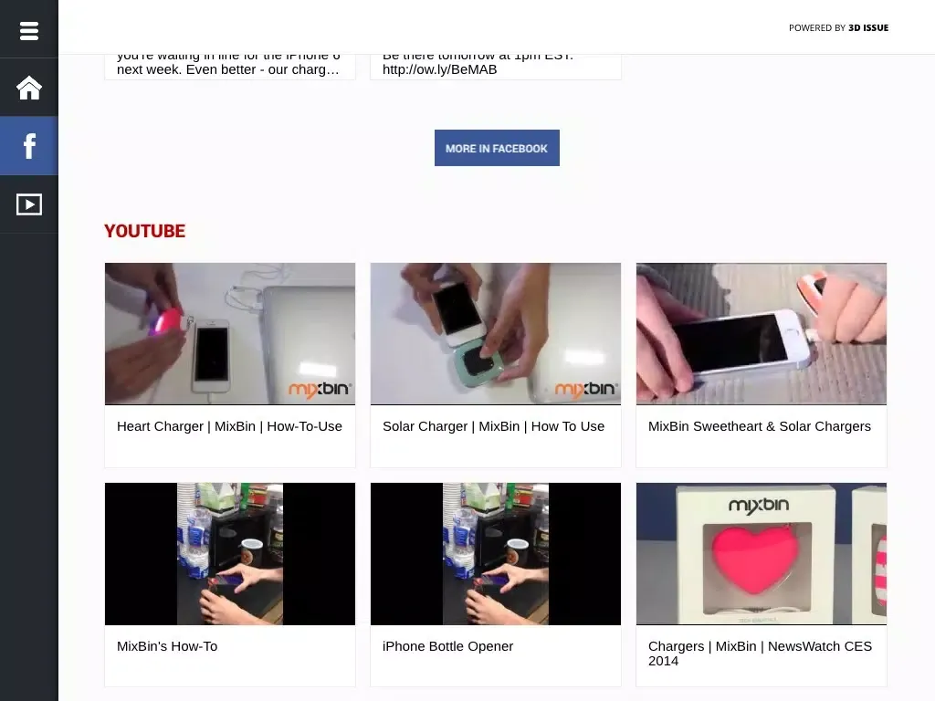 Zrzuty ekranu MixBin iPad 