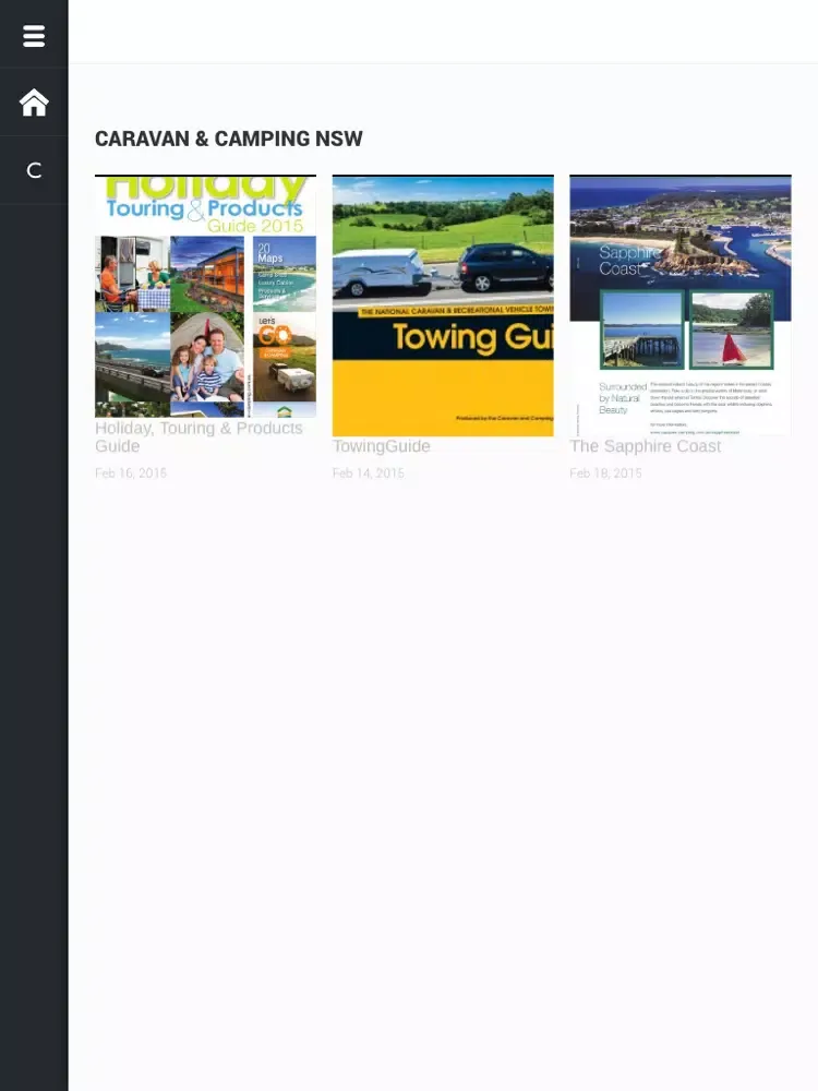 Capturas de pantalla de NSW Caravan Camping & RV Guide iPad 