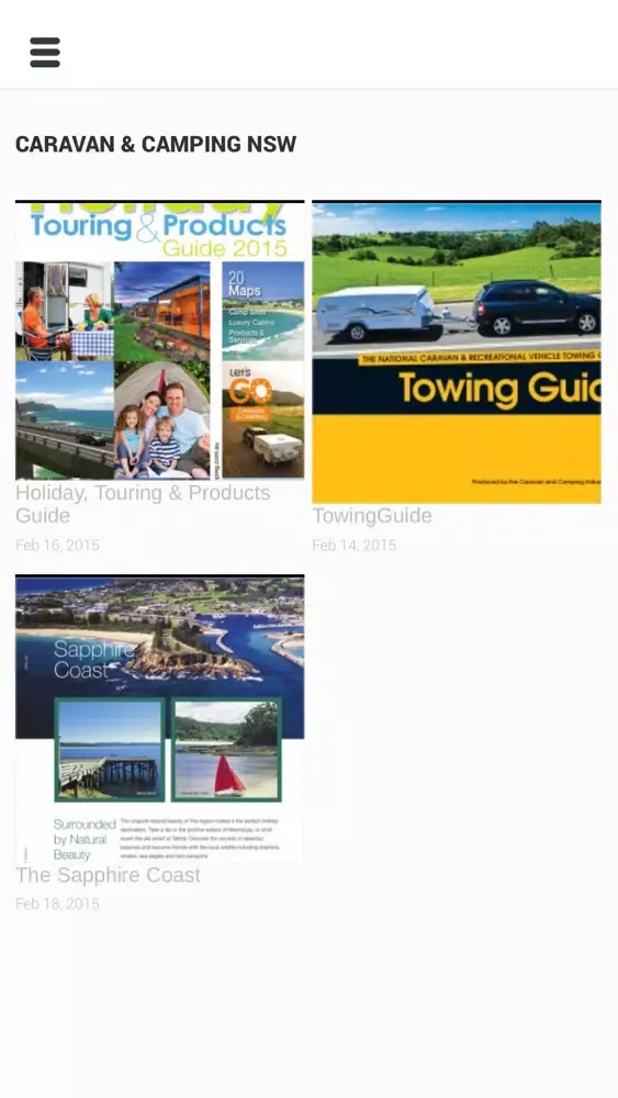 Capturas de pantalla de NSW Caravan Camping & RV Guide