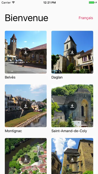 Périgord Noir towns and villages应用截图