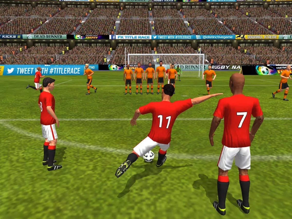 Football Kicks: Title Race iPad 應用截圖