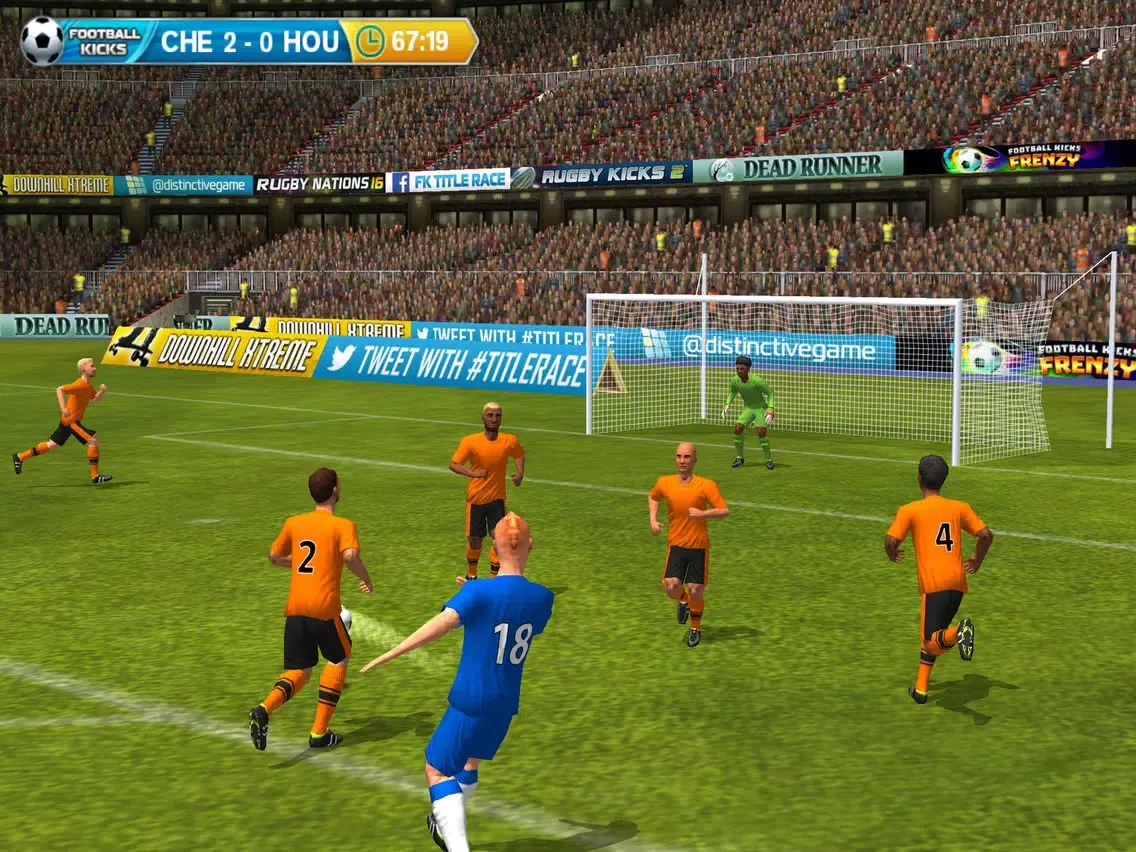 Football Kicks: Title Race iPad 應用截圖