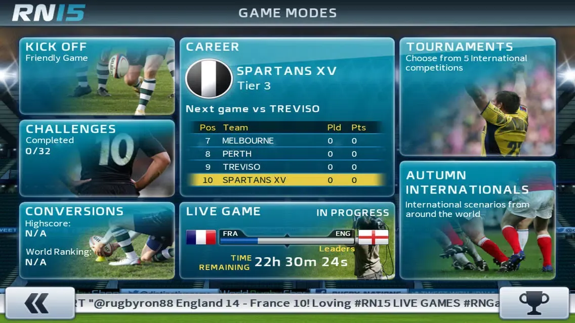 Rugby Nations 15应用截图