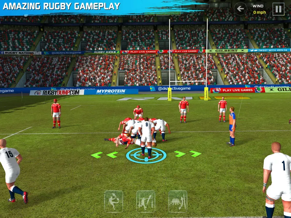 Screenshot di Rugby Nations 16 iPad 