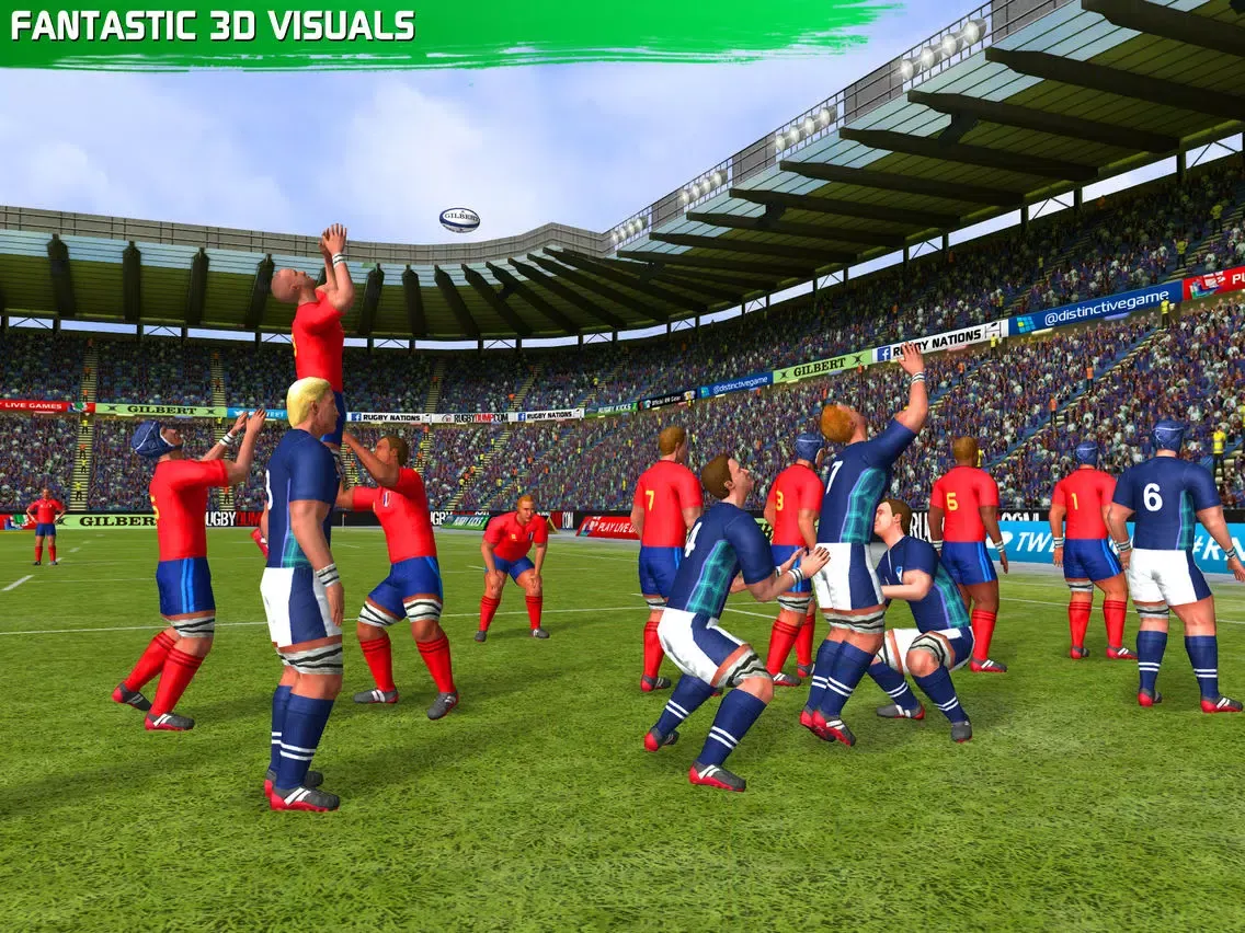 Screenshot di Rugby Nations 16 iPad 