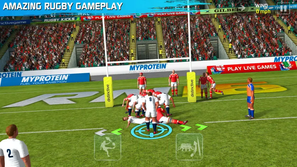 Screenshot di Rugby Nations 16