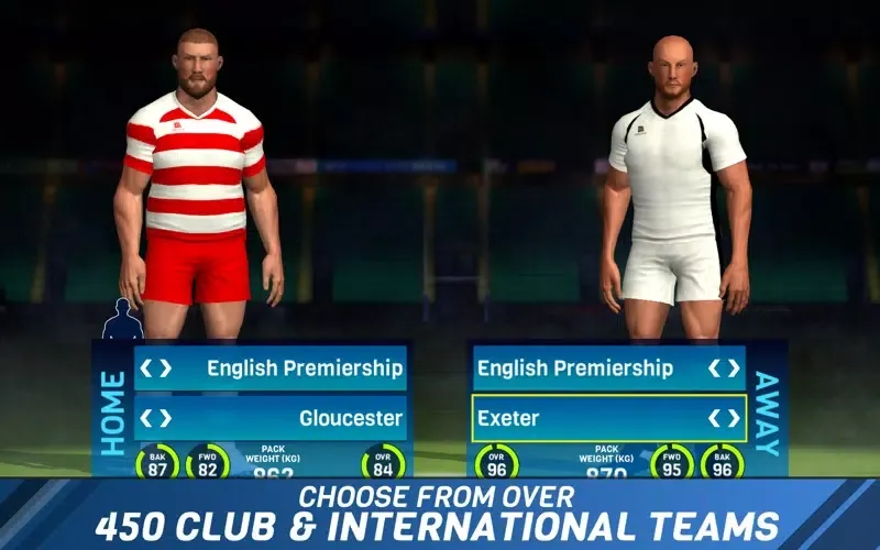 Скриншоты Rugby Nations 18